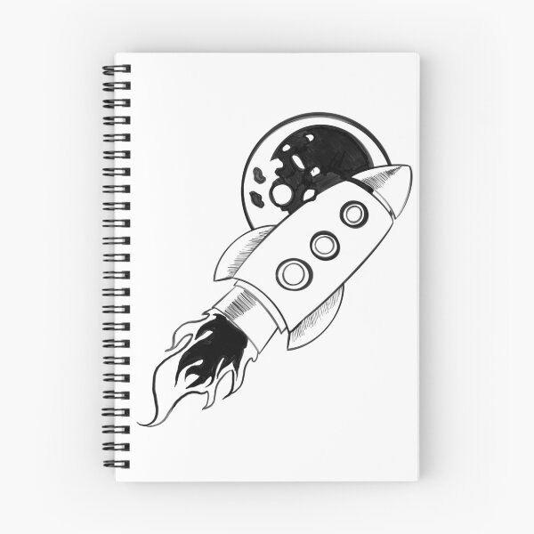 Item preview, Space rocket designed and sold by shadowart-.