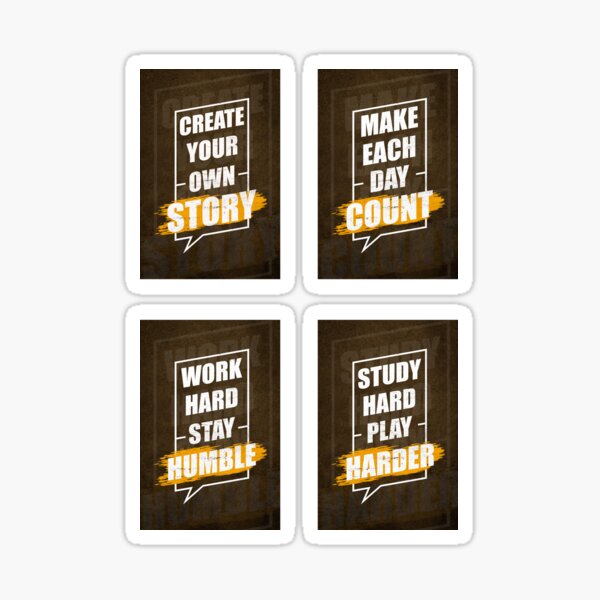 Item preview, Make Each Day Count Motivational Quotes Yellow Version designed and sold by Mr-FluffyTail.