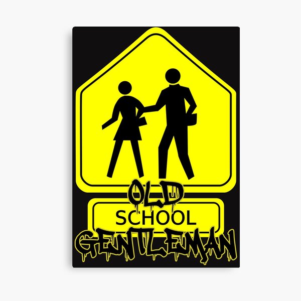Item preview, Old School Gentleman - Funny Sign designed and sold by sonnytyphoon.
