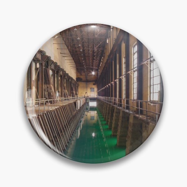 Item preview, Green Water in Power Station Forebay (Hydro-electric power station, Niagara Falls) designed and sold by Kendall Anderson.