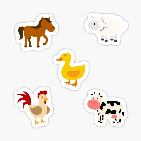 Barnyard Stickers For Sale Redbubble
