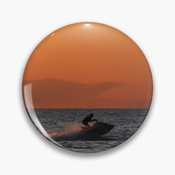 Item preview, Lake Sunset with Jetski Seadoo on Water, Bayfield, Lake Huron designed and sold by Kendall Anderson.