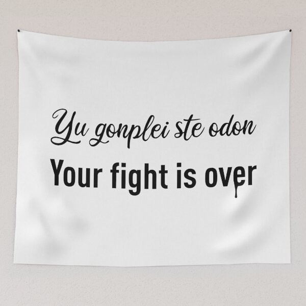 Item preview, Yu Gonplei Ste Odon - Your Fight Is Over designed and sold by FilipeFerreira.