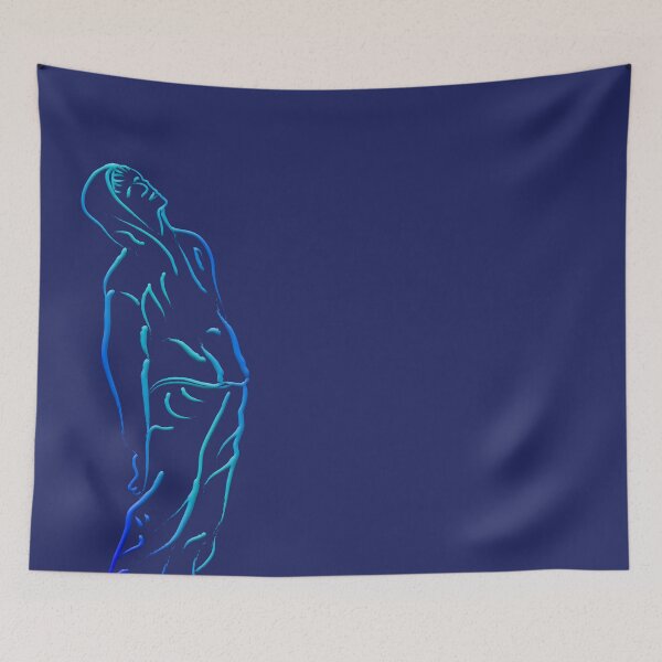 Item preview, Stand and Look. Our 2nd Edition with Blue variant - Modern Art designed and sold by etoide.