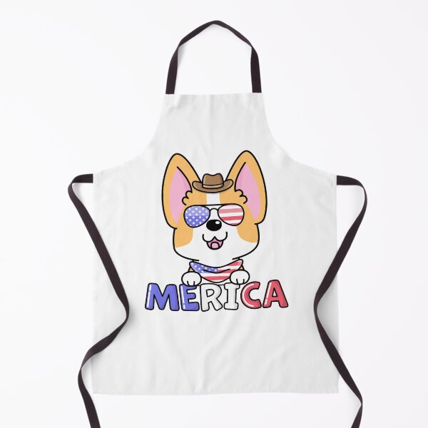 Item preview, Corgi Cowboy America 4th of July designed and sold by DimensionC169.