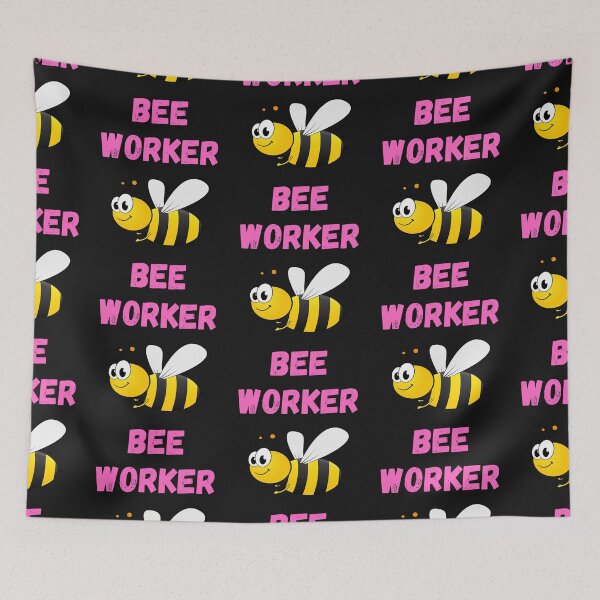 Item preview, WORKER BEE, BUSY BEE, HONEYBEE, BEE MEME, WORKER DRONE designed and sold by R B Chrystal.