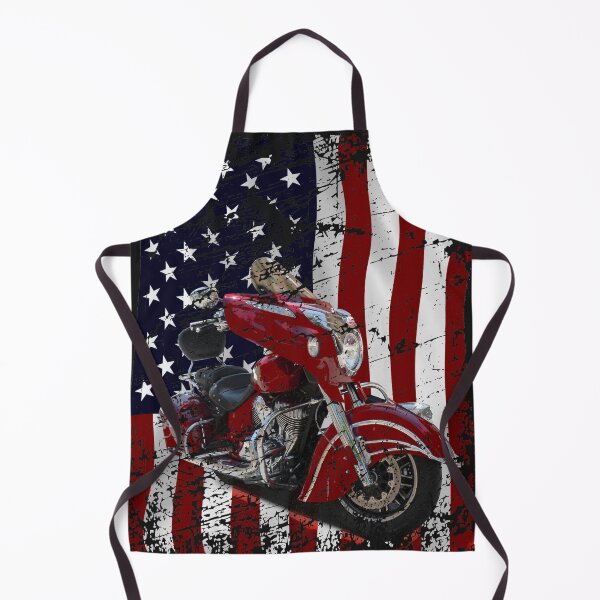 Item preview, Patriotic American Motocycles US Flag Patriots Veteran Design designed and sold by MyFavorTee.