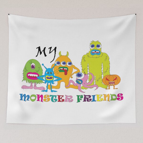 Item preview, My Monster Friends designed and sold by HerendraSwarup.