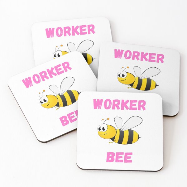 Item preview, WORKER BEE, BUSY BEE, HONEYBEE, BEE MEME, WORKER DRONE designed and sold by R B Chrystal.