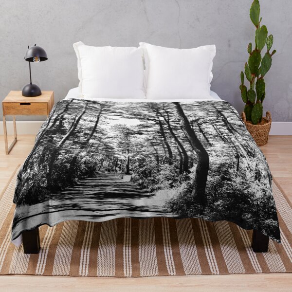 Item preview, Black and White Pine Forest designed and sold by HeuringGallery.