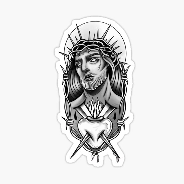 "Dark Tattoo Art" Sticker for Sale by loumynouART Redbubble