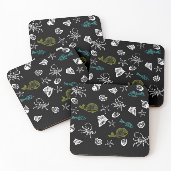 Item preview, Nautical Ocean Pattern designed and sold by hvasilevshop.