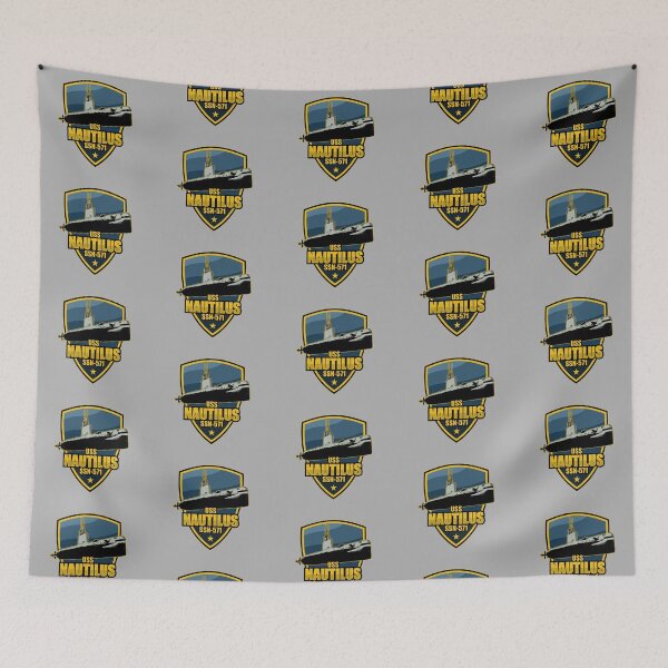 Item preview, USS Nautilus (SSN-571) (Small logo) designed and sold by StrongVlad.