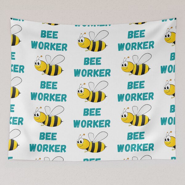 Item preview, WORKER BEE, BUSY BEE, HONEYBEE, BEE MEME, WORKER DRONE designed and sold by R B Chrystal.