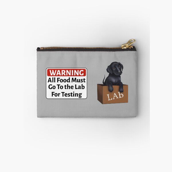 Item preview, Funny Labrador Retriever, All Food Must Go to the Lab For Testing designed and sold by ElysianCreation.