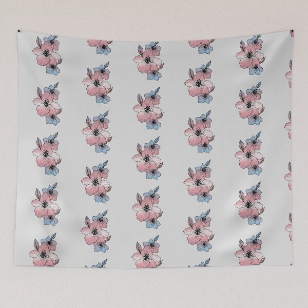 Item preview, Transgender Pride Flower designed and sold by Artfully Vought.
