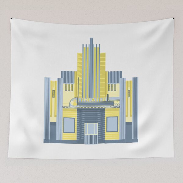 Item preview, Art Deco Theater designed and sold by jenbucheli.