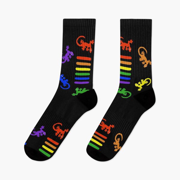 Item preview, Rainbow Pride Geckos  designed and sold by GrimalkinStudio.