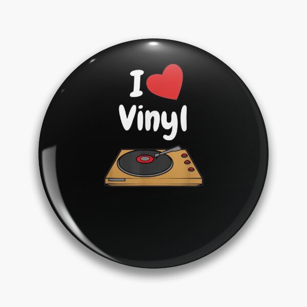 Artikelvorschau, I Heart Vinyl Vinyl Record Collecting Quote entworfen und verkauft von maizreo.
