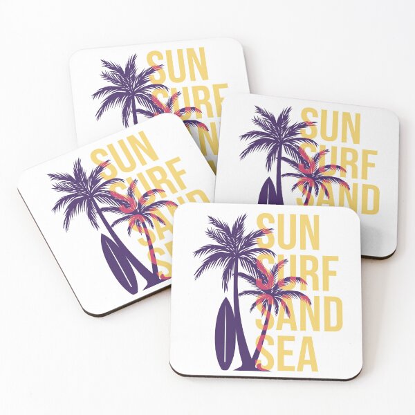 Item preview, Sun Surf Sand Sea -  Beach  designed and sold by Apoorv Choudhary.