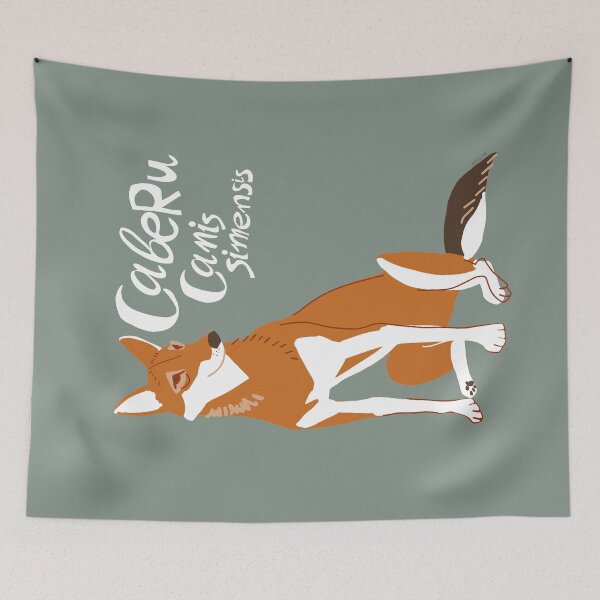 Item preview, Caberu the Ethiopian Wolf #1 designed and sold by belettelepink.