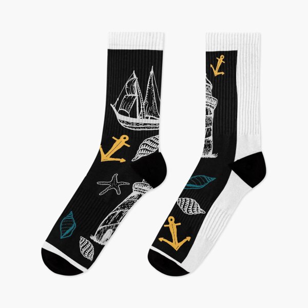 Artikelvorschau, Nautisches Ozeanmuster entworfen und verkauft von hvasilevshop.
