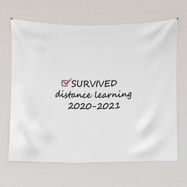 Item preview, Survived distance learning designed and sold by CraftCloud.
