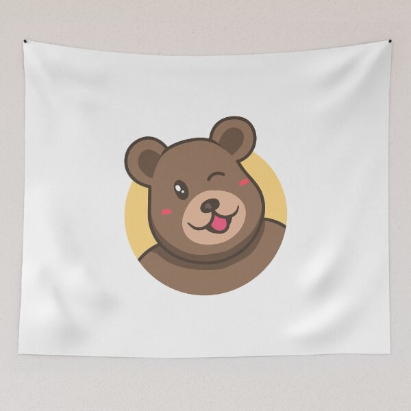 Item preview, Bear Sticker designed and sold by RizaMonera.