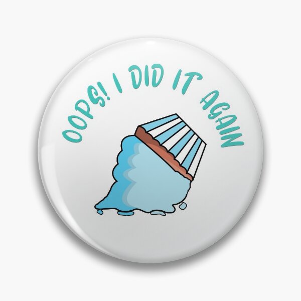 Item preview, Oops Blue Cupcake Dropped Dessert designed and sold by 4U2NV-LDN.