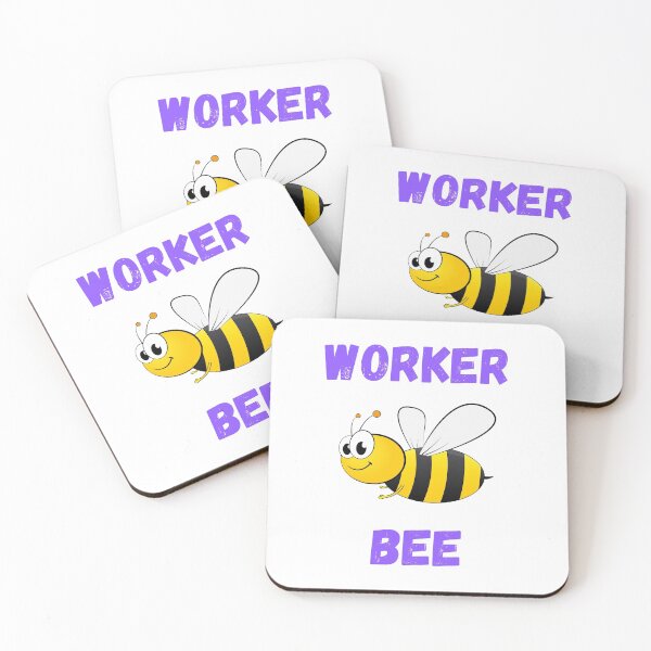 Item preview, WORKER BEE, BUSY BEE, HONEYBEE, BEE MEME, WORKER DRONE designed and sold by R B Chrystal.