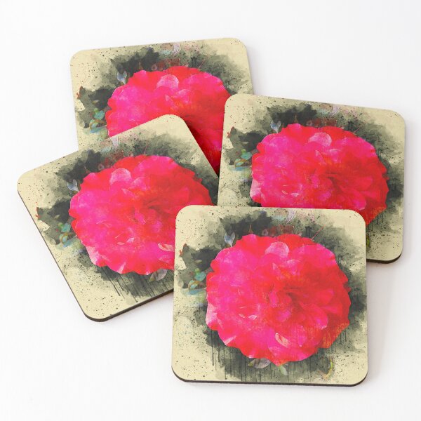 Item preview, Single Pink Open Rose designed and sold by WallAndAll.