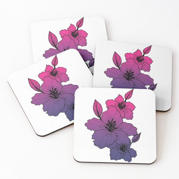 Item preview, Bisexual Pride Flower designed and sold by Artfully Vought.