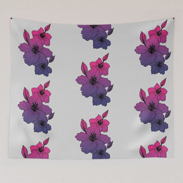 Item preview, Bisexual Pride Flower designed and sold by Artfully Vought.
