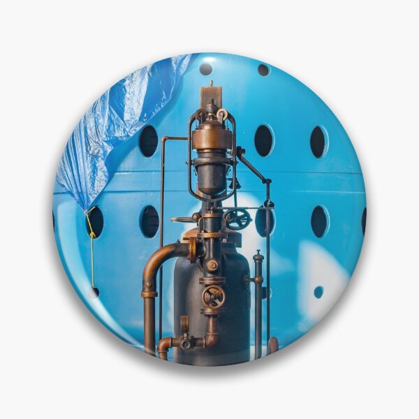Item preview, Flyball Governor and Blue Generator, Rankine Generating Station designed and sold by Kendall Anderson.