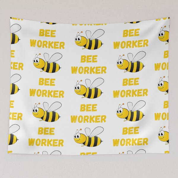 Item preview, WORKER BEE, BUSY BEE, HONEYBEE, BEE MEME, WORKER DRONE designed and sold by R B Chrystal.