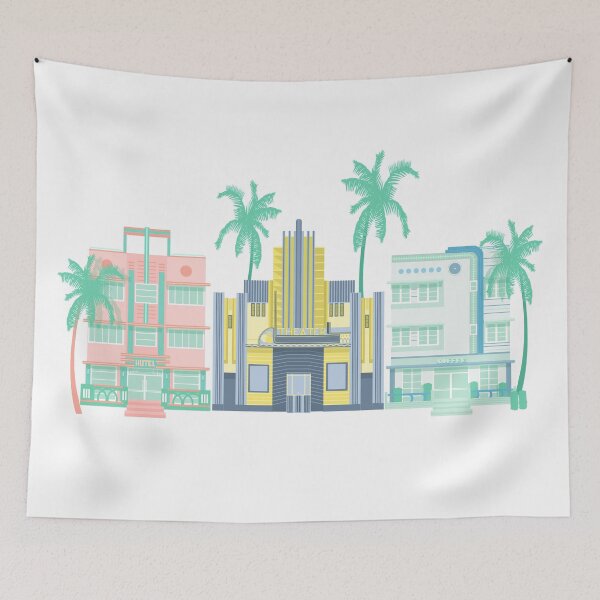 Item preview, Art Deco Buildings designed and sold by jenbucheli.
