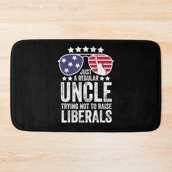 Item preview, Mens Just A Regular Uncle Trying Not To Raise Liberals Republican designed and sold by maizreo.
