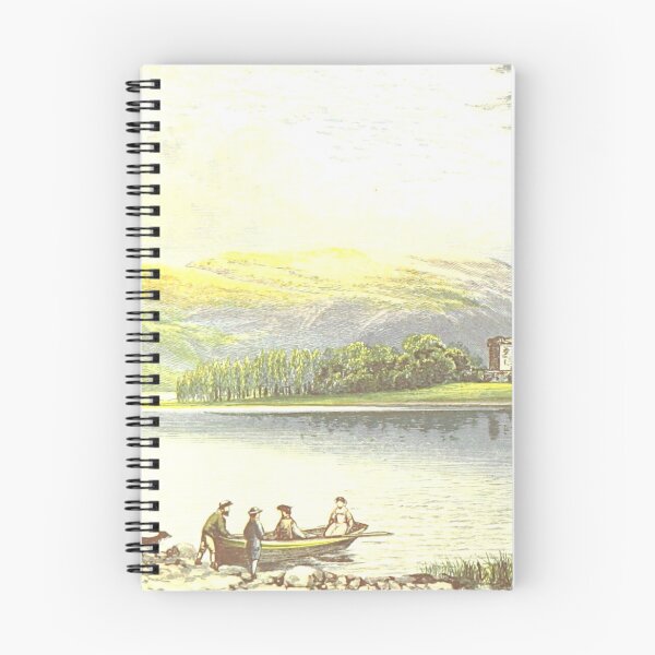 Item preview, Vintage Illustration of Loch Leven, Kinross, Scotland designed and sold by yourscotland.