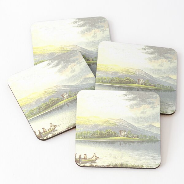 Item preview, Vintage Illustration of Loch Leven, Kinross, Scotland designed and sold by yourscotland.