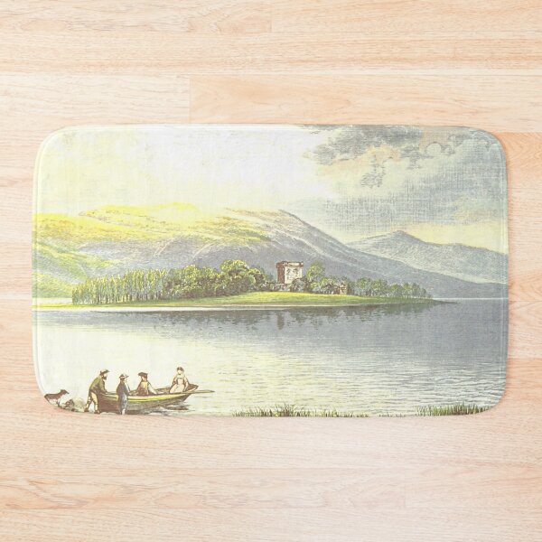 Item preview, Vintage Illustration of Loch Leven, Kinross, Scotland designed and sold by yourscotland.