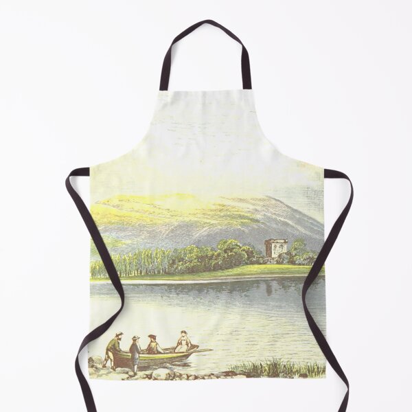Item preview, Vintage Illustration of Loch Leven, Kinross, Scotland designed and sold by yourscotland.