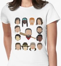 Who did Negan kill? Women's Fitted T-Shirt