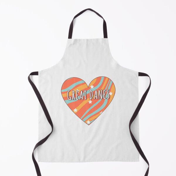 Item preview, I Love great danes - Trendy Aesthetic Retro Heart | Perfect Gift designed and sold by sharajudi.
