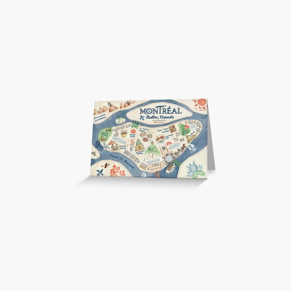 Canada Carte de vœux