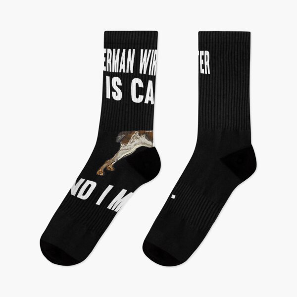 Item preview, Funny My German Wirehaired Pointer Is Calling And I Must Go designed and sold by maizreo.