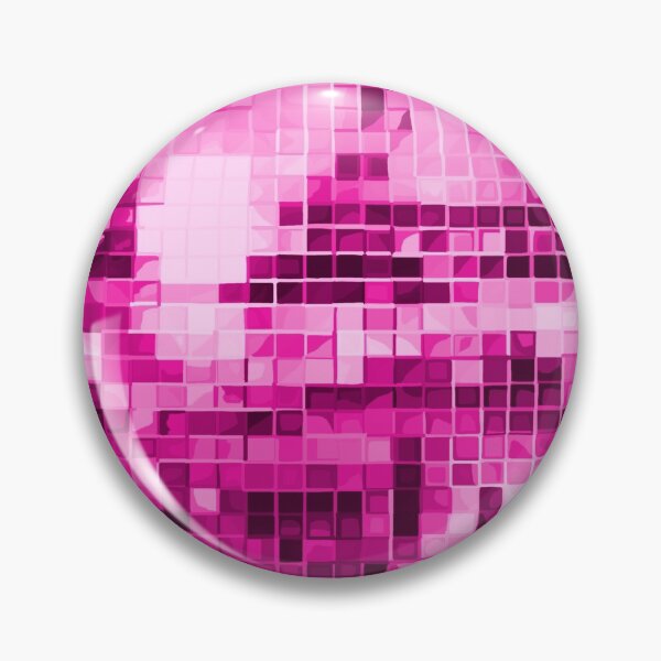 Item preview, Pink Disco Ball Pattern designed and sold by Deborah Camp.
