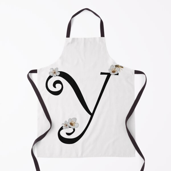 Item preview, Floral and bee initial Y designed and sold by Kristaine.