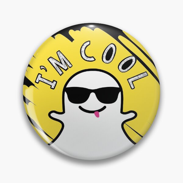 Item preview, I'm Cool Snapchat Yellow Gift Birthday Holiday designed and sold by Mesa Cute.