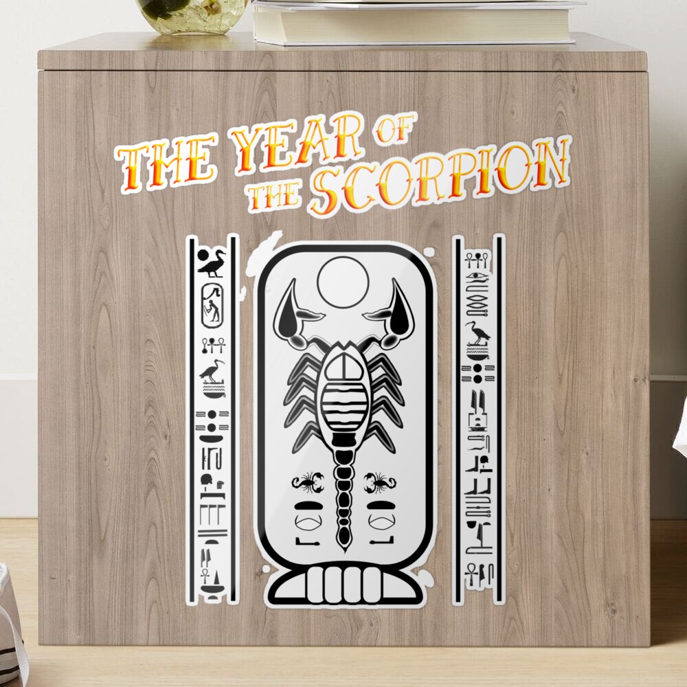 Year of the Scorpion Sticker for Sale by 221bree | Redbubble