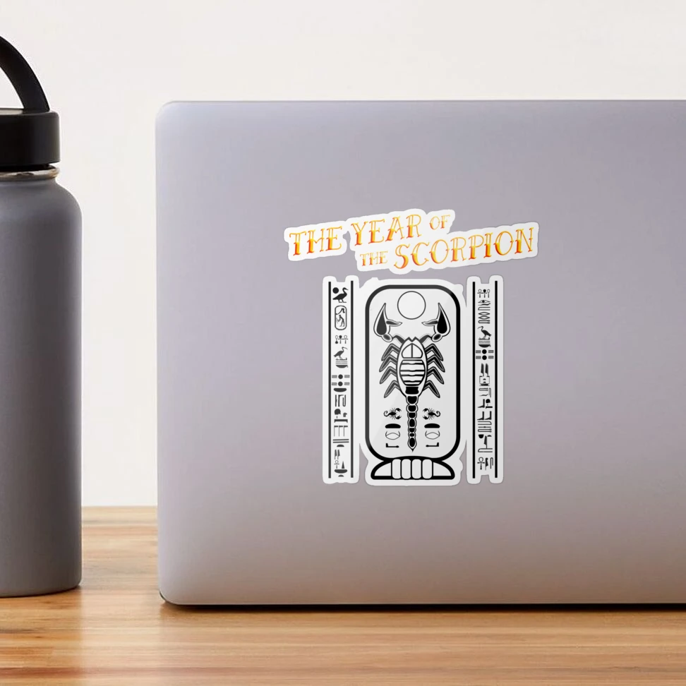 Year of the Scorpion Sticker for Sale by 221bree | Redbubble